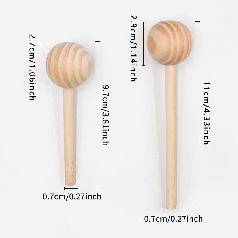 5pcs/lot Unfinished Wooden Lol - Art Craft Stick recension och pris