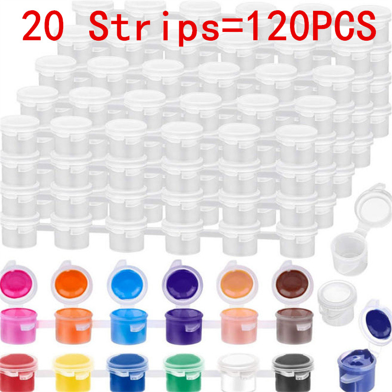 10/20 Strips 2ML 3ML 5ML Empty - Art And Craft With Paint recension och pris