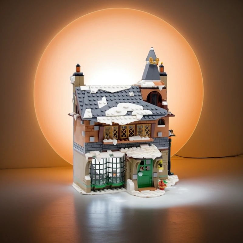 691pcs MOC Winter Village Old  - Art Craft Village recension och pris