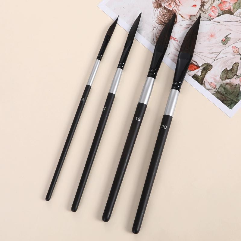4pcs Pull Wire Paint Brush Set - Art Craft Class recension och pris