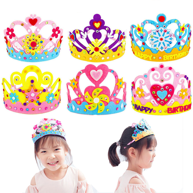 DIY Crafts Toy Crown Creative  - Art Craft For Kindergarten recension och pris