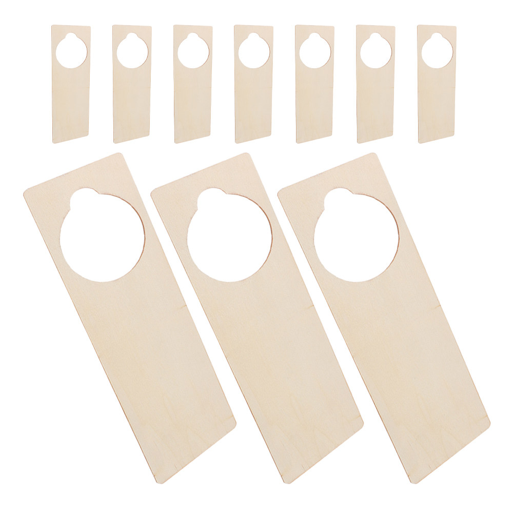 10Pcs Unfinished Wooden Door K - Art Craft Door recension och pris