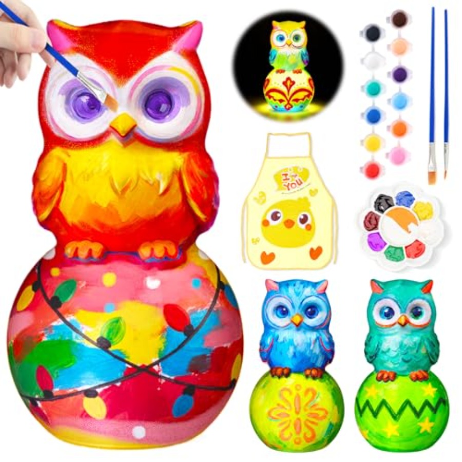 Paint Your Own Lamp Kit, Arts  - Art Craft Painting recension och pris