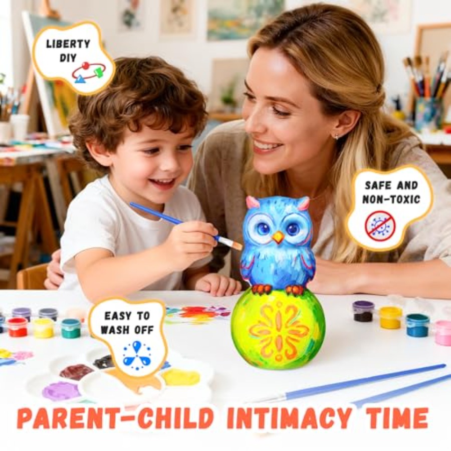 Paint Your Own Lamp Kit, Arts  - Art Craft Painting recension och pris