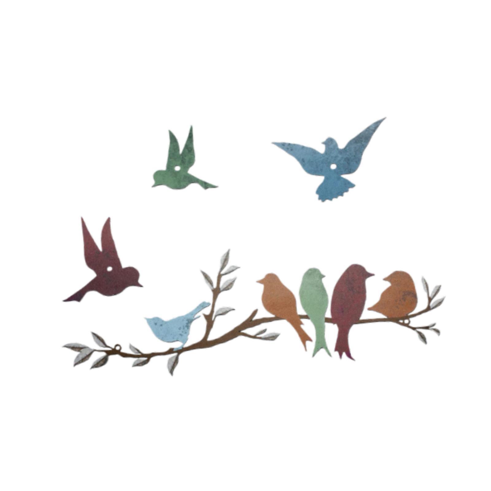 Birds Metal Wall Decor Wall Sc - Art Craft Door recension och pris