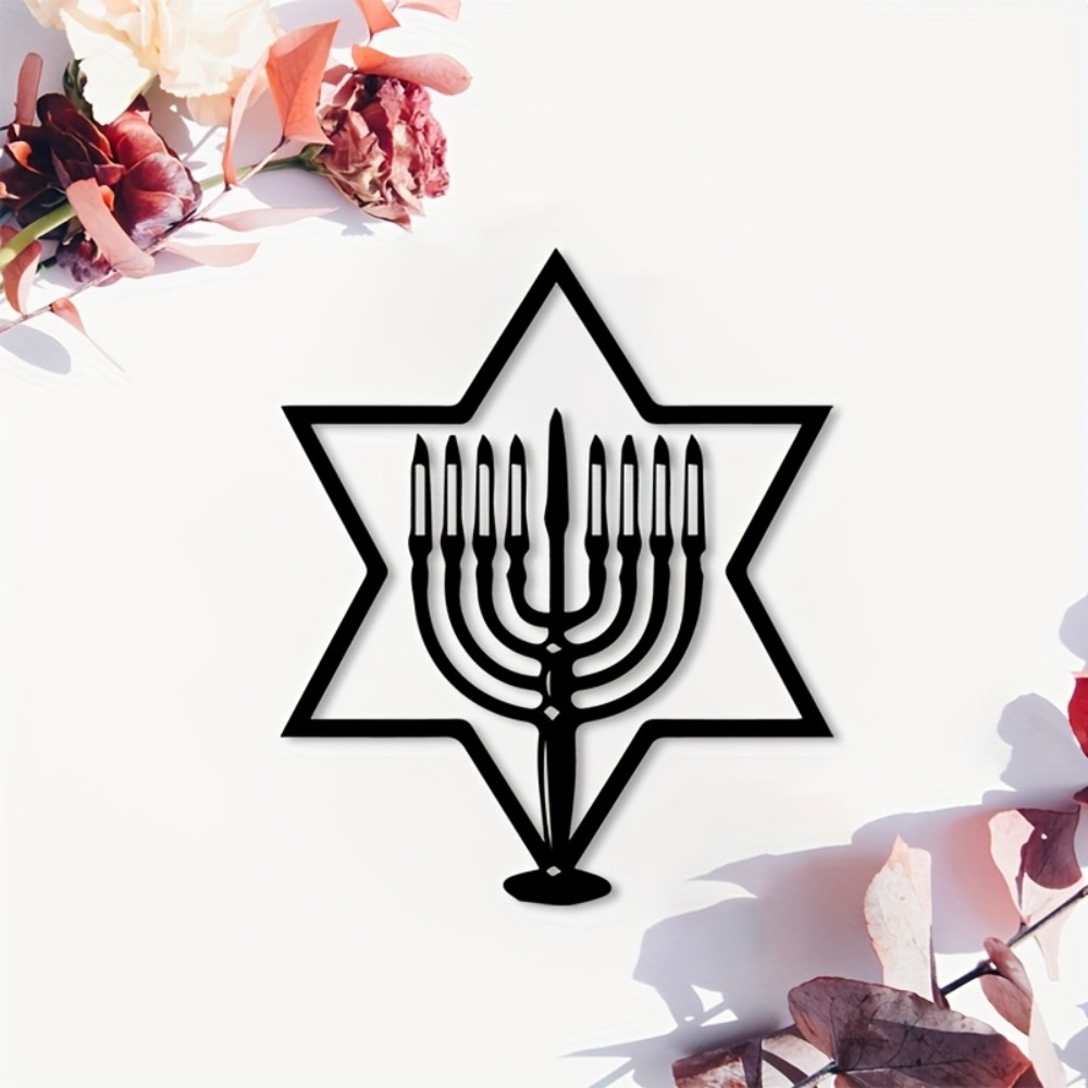 CIFBUY Metal Wall Art Menorah  - Art & Craft Kids Toys recension och pris