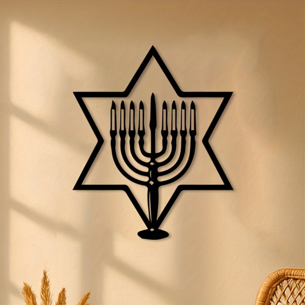 CIFBUY Metal Wall Art Menorah  - Art & Craft Kids Toys recension och pris