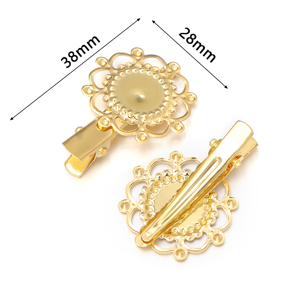 10pcs Vintage Metal Hollow Flo - Art Craft Girl recension och pris