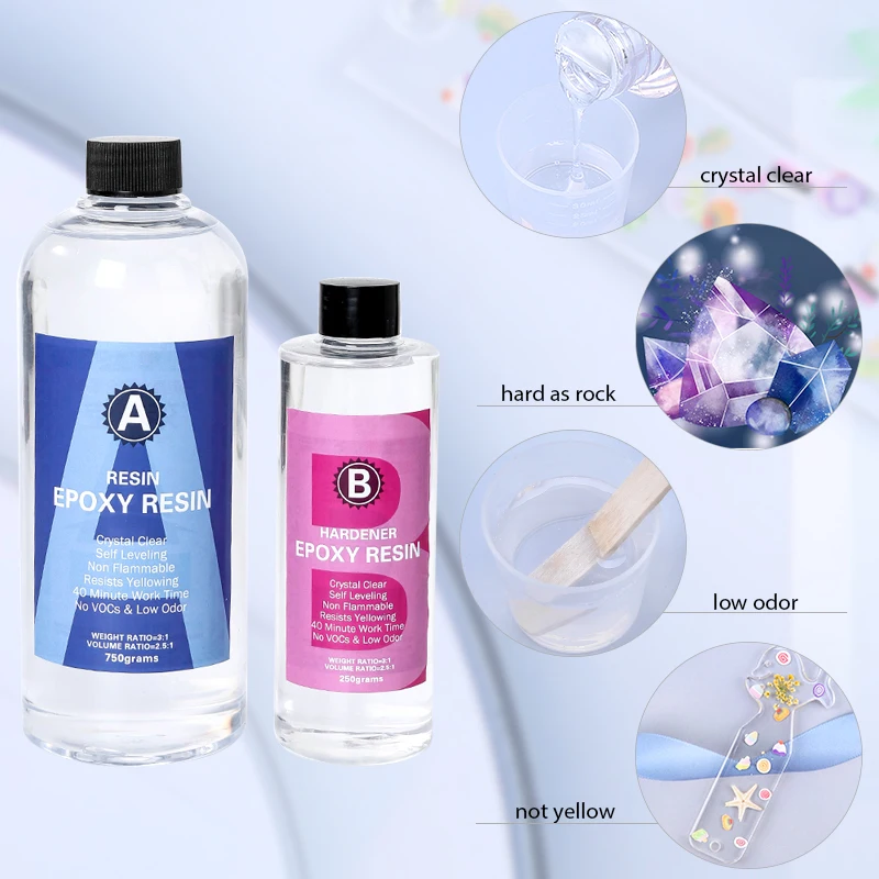 Epoxy Resin Kit Crystal Clear  - Art Craft Stick recension och pris