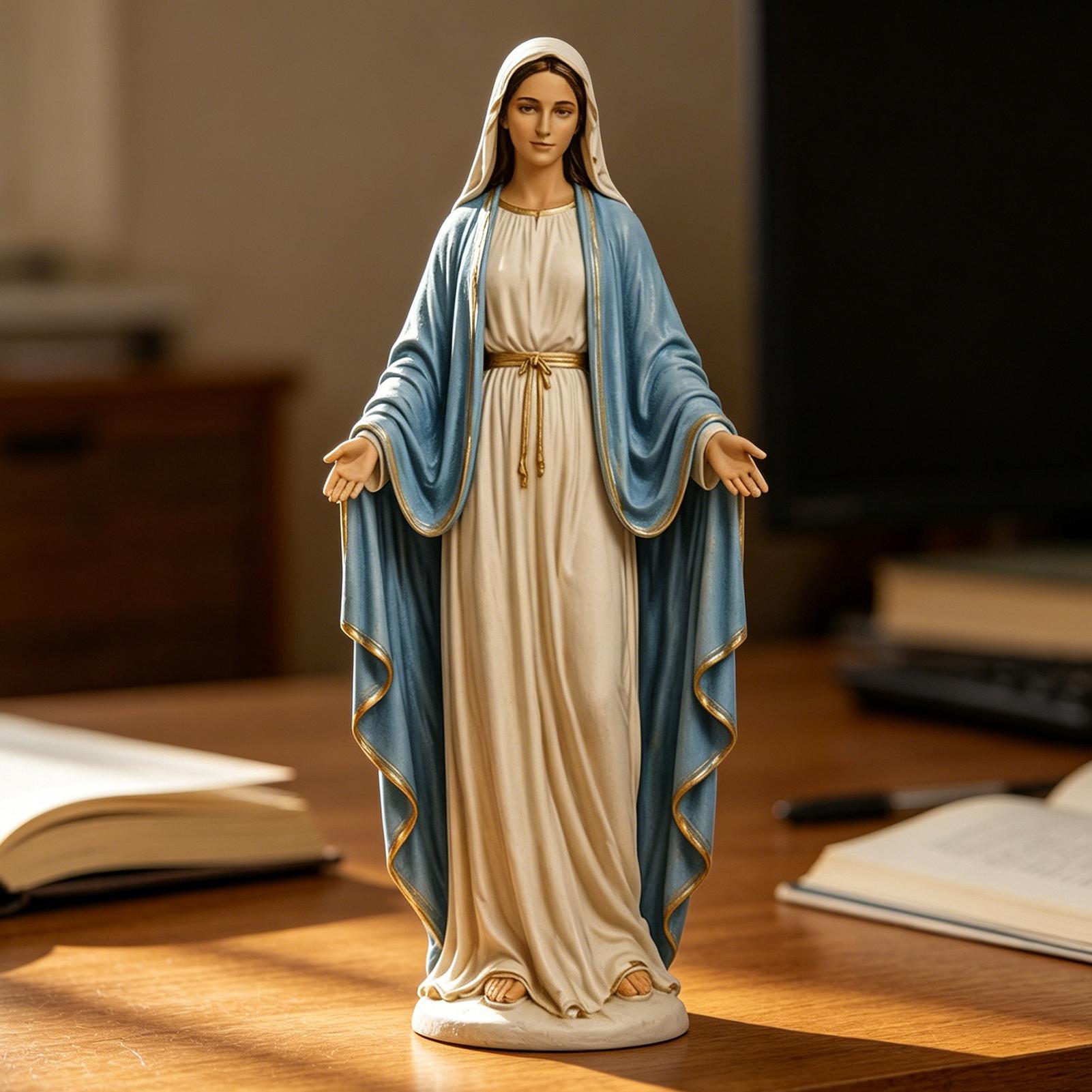 Virgin Mary Desktop Figurine O - Tv Art And Craft recension och pris