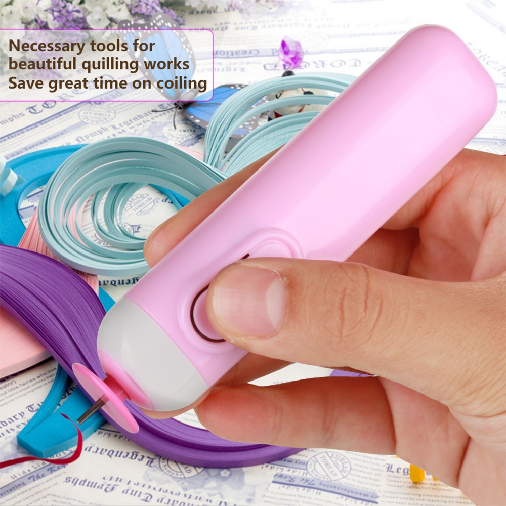 Tools Plastic Electric Quillin - Art Quilling Craft recension och pris