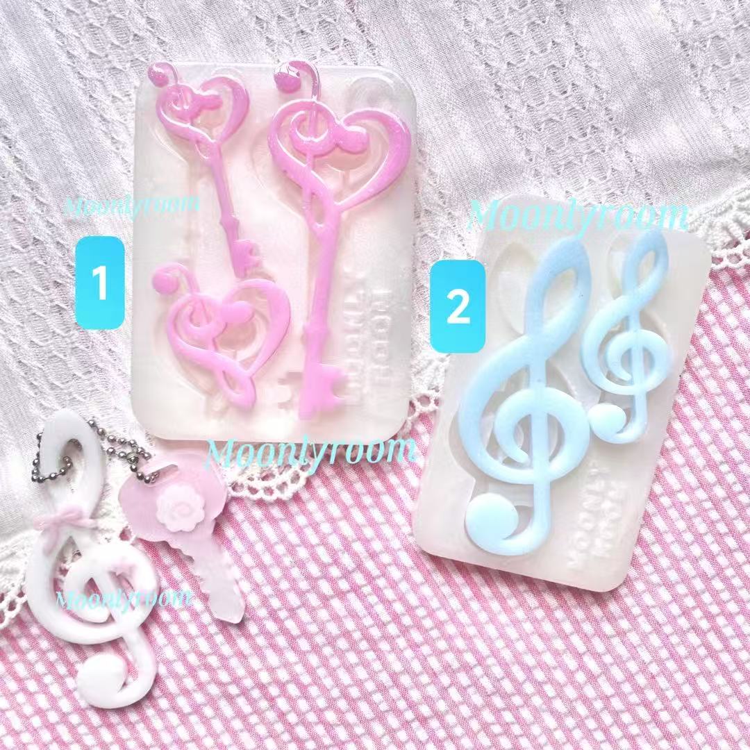 Musical Note Accessories Resin - Resin Casting Mold recension och pris