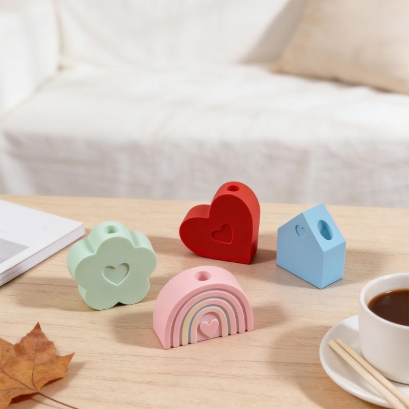 QX2E Heart Flower House Silico - Art Craft House Making recension och pris