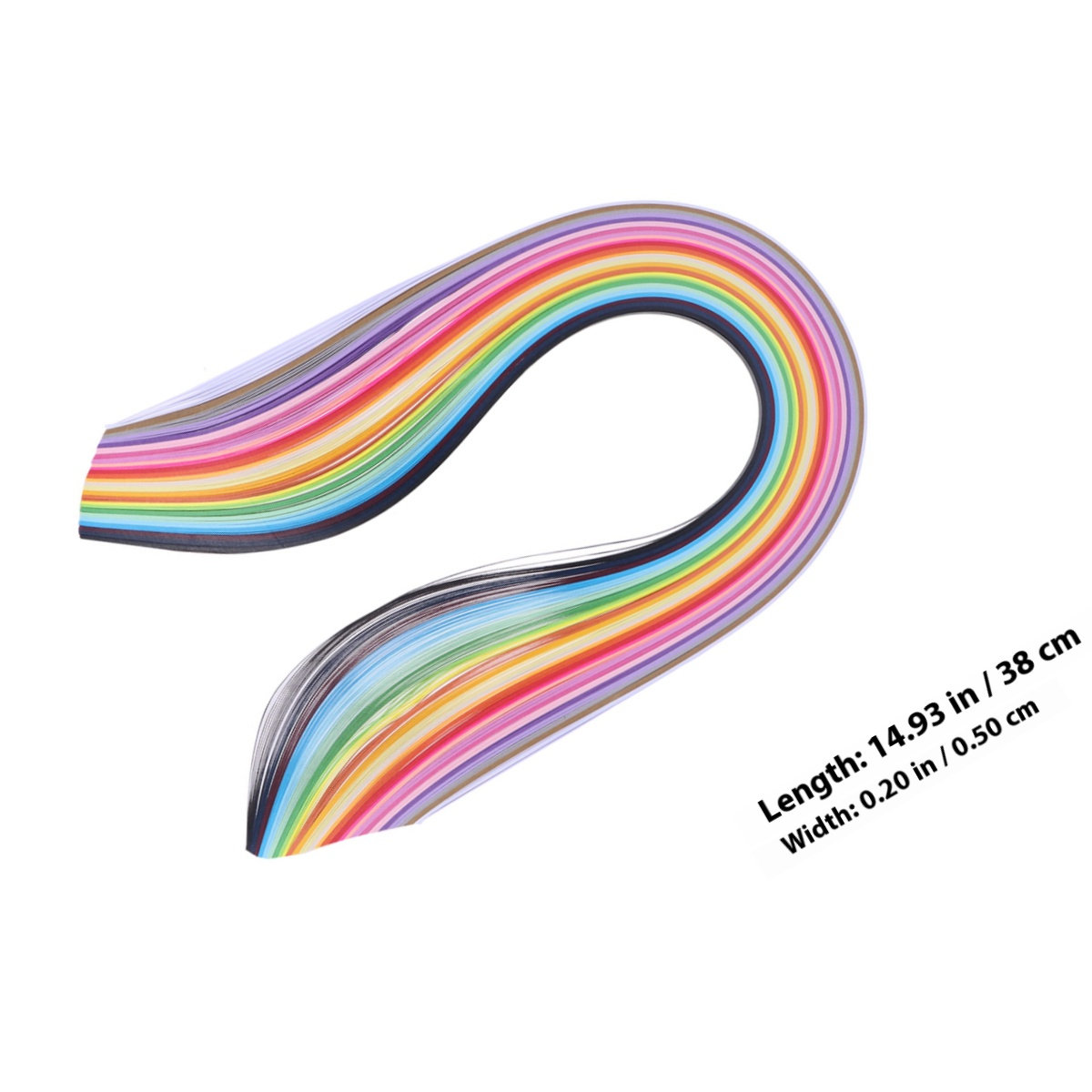 Paper Quilling Strips 26 Color - Art Quilling Craft recension och pris