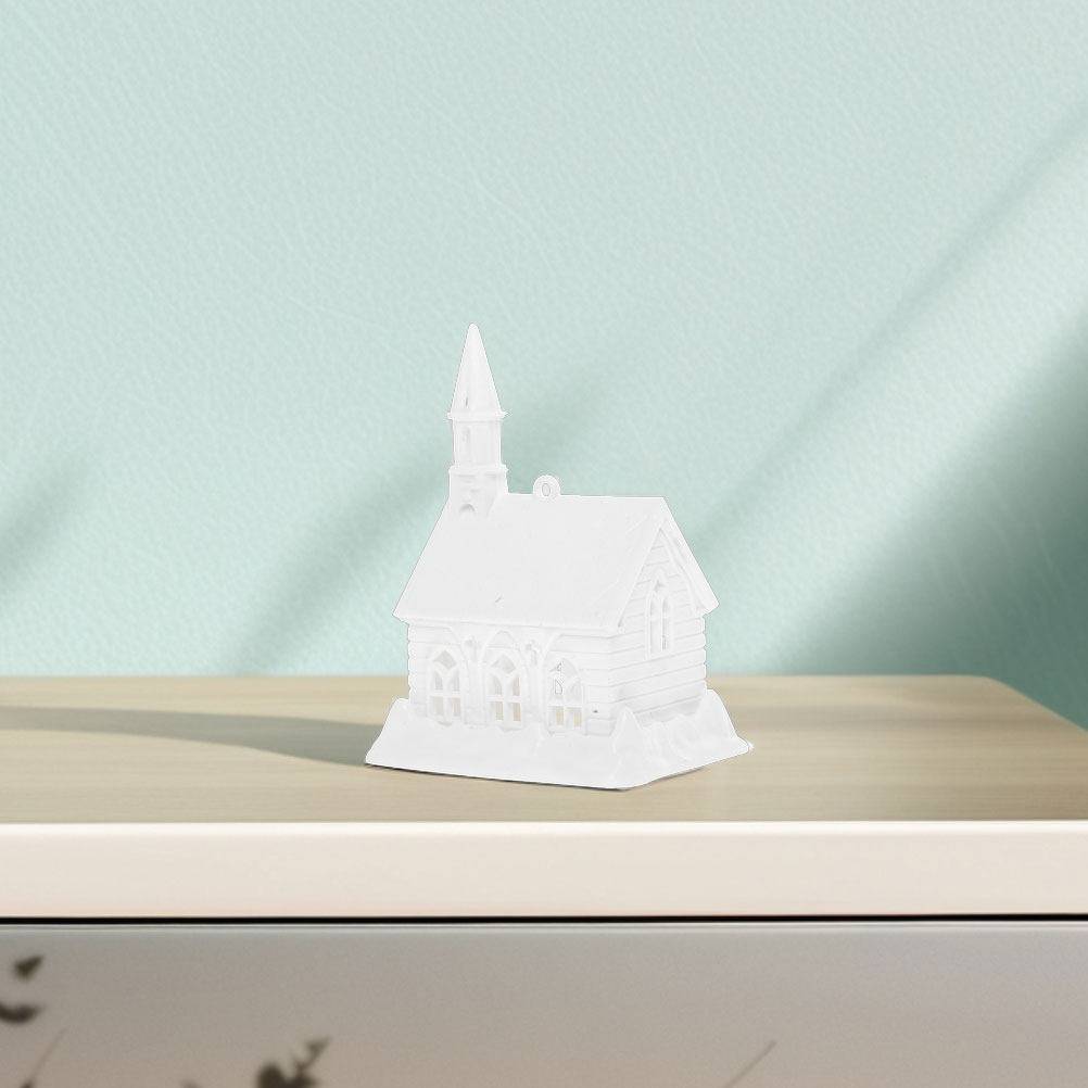 2Pcs Blank White House Models  - Art Craft House Making recension och pris