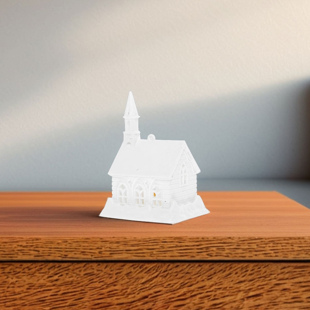 2Pcs Blank White House Models  - Art Craft House Making recension och pris
