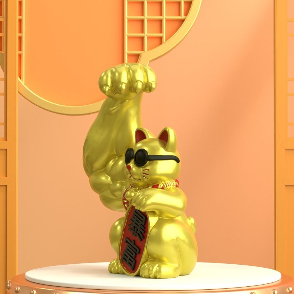 Home Powered Muscle Arm Lucky  - Art Craft Cat recension och pris