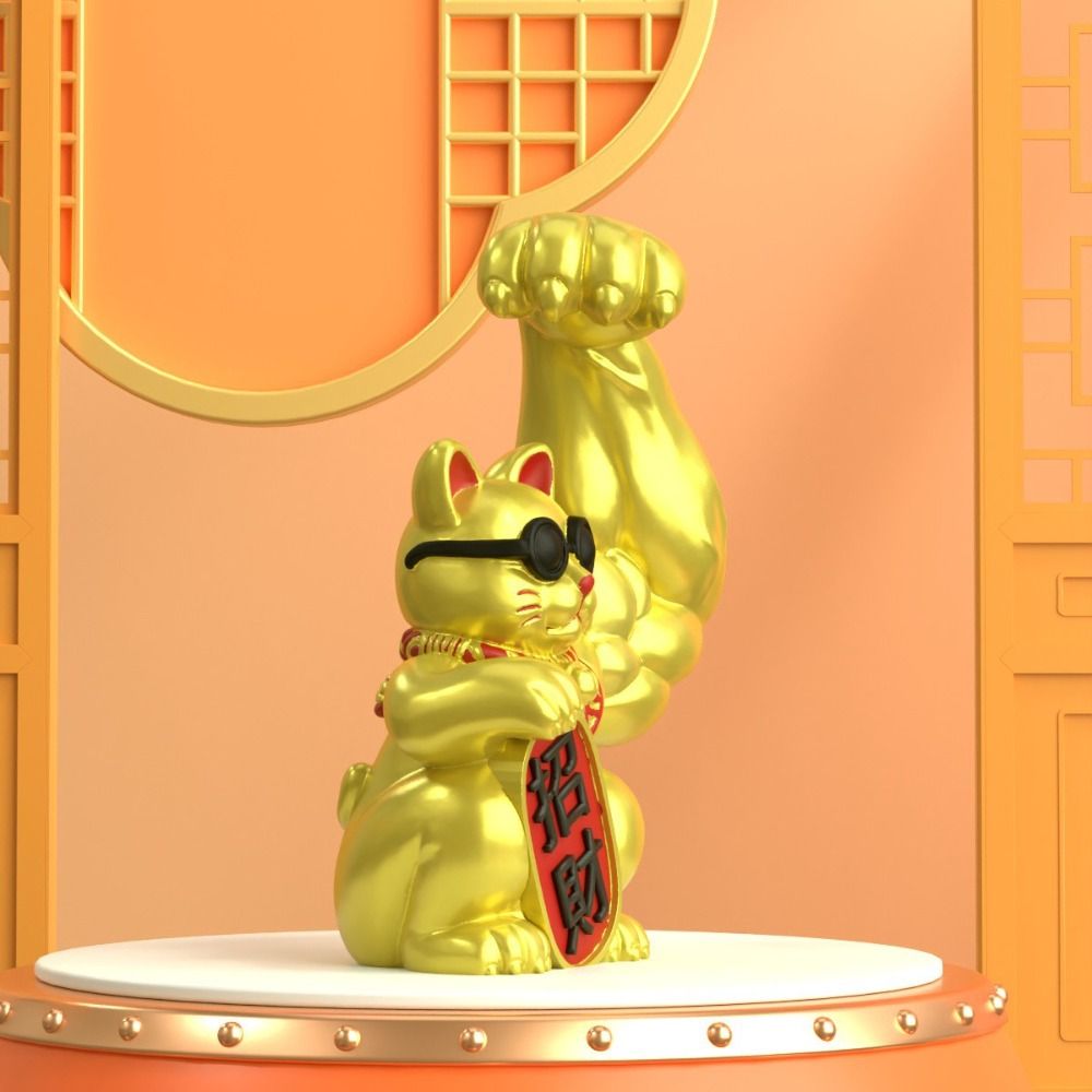 Home Powered Muscle Arm Lucky  - Art Craft Cat recension och pris