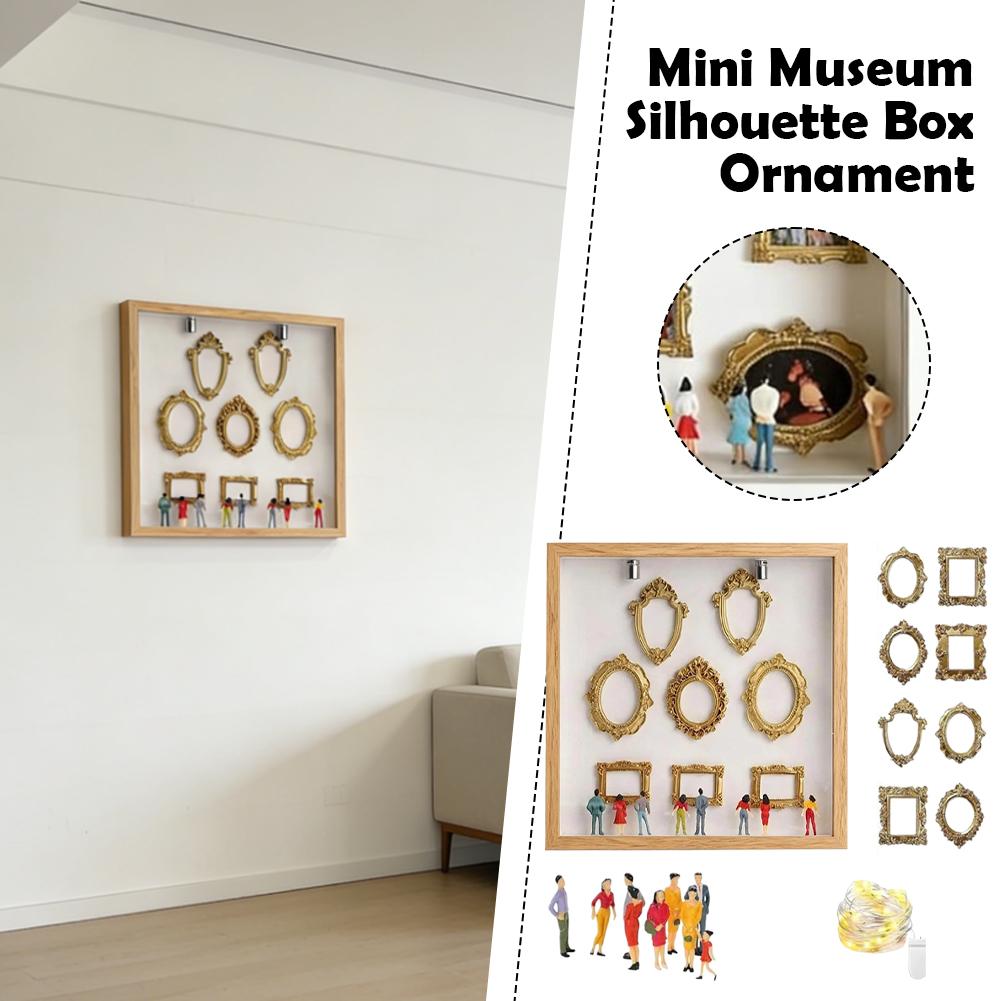 Mini Museum Silhouette Box DIY - Art Craft Museum recension och pris