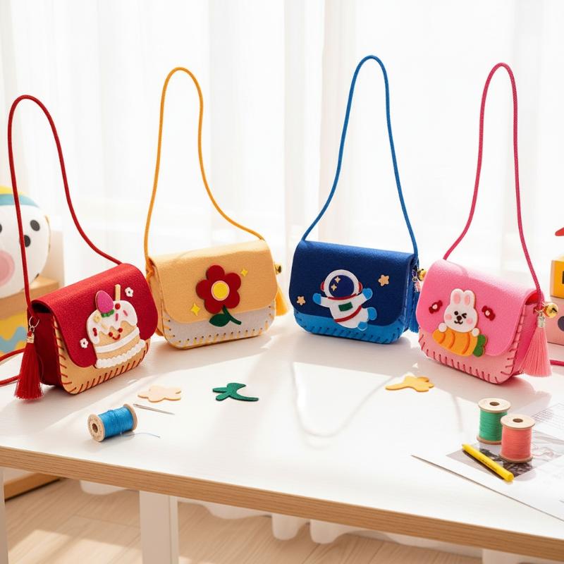 Felt Bag Making Kit for Childr - Art Craft For Kindergarten recension och pris