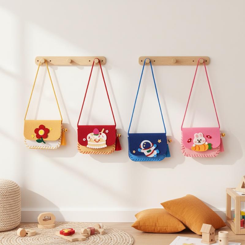 Felt Bag Making Kit for Childr - Art Craft For Kindergarten recension och pris