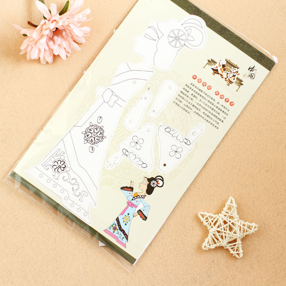 4Pcs Chinese Shadow Puppetry D - Art Craft For Kindergarten recension och pris