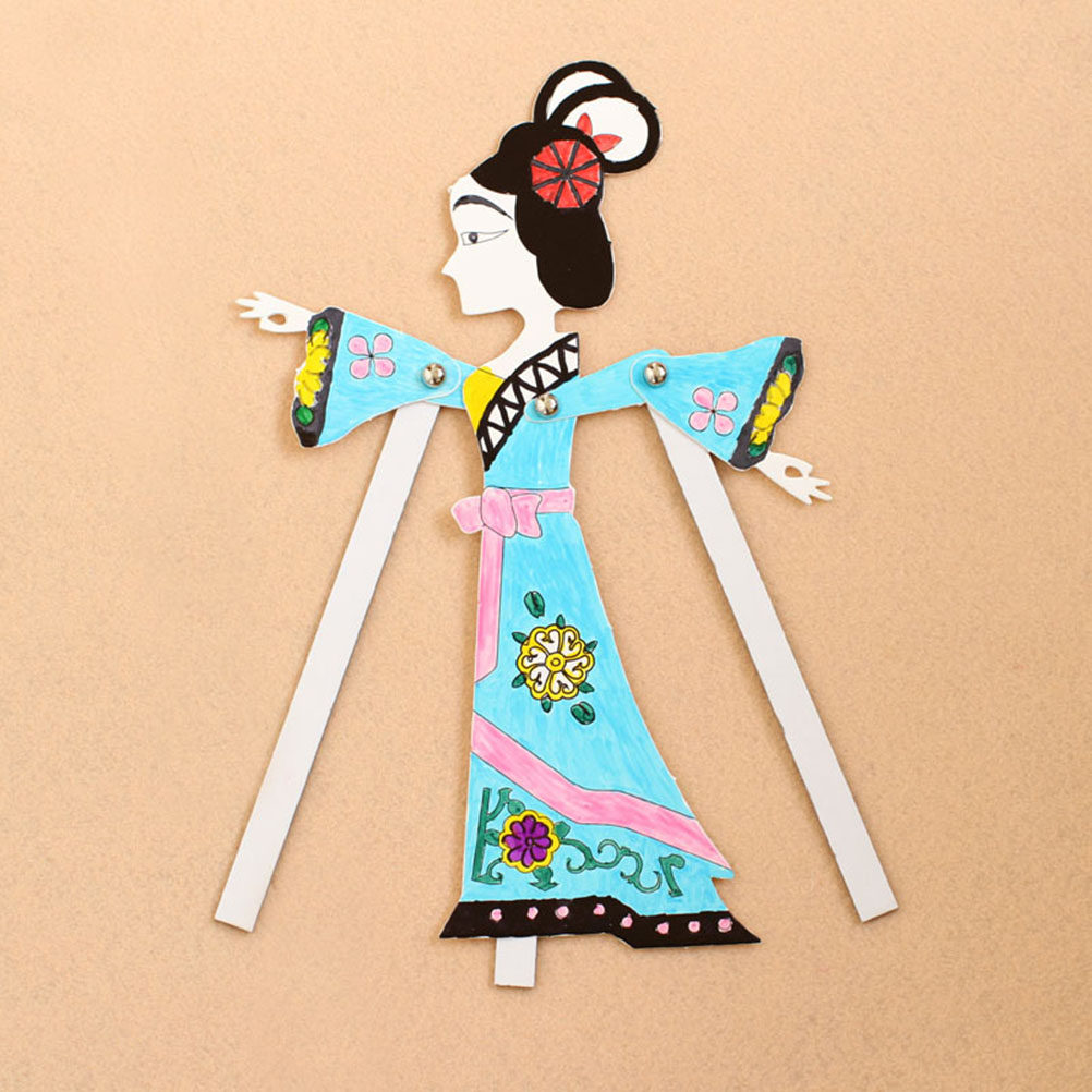 4Pcs Chinese Shadow Puppetry D - Art Craft For Kindergarten recension och pris