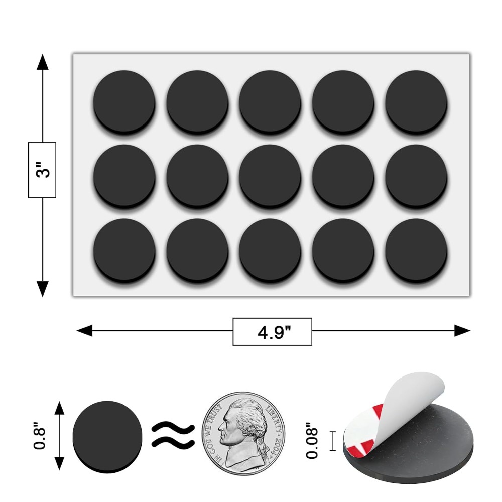Self Adhesive Magnetic Dots 75 - Art Craft Stick recension och pris