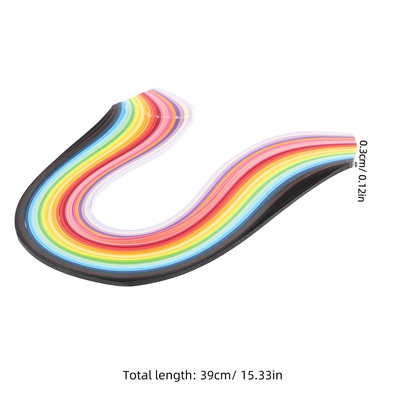 Colorful Quilling Paper Strips - Art Quilling Craft recension och pris