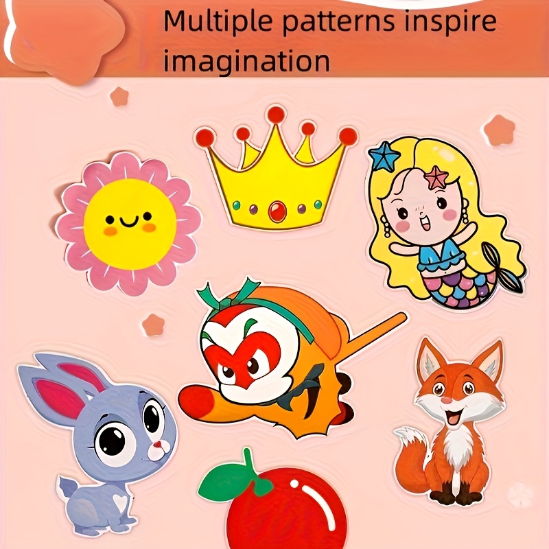 96Pcs Fun Paper Cutting Set, P - Art Craft Book recension och pris
