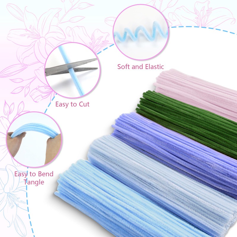 Pipe Cleaners Chenille Stems J - Art Craft For Kids recension och pris