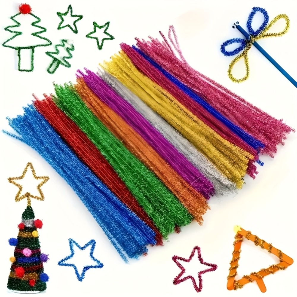 100Pcs 30cm Sparkling Plush Pi - Art Craft House Making recension och pris