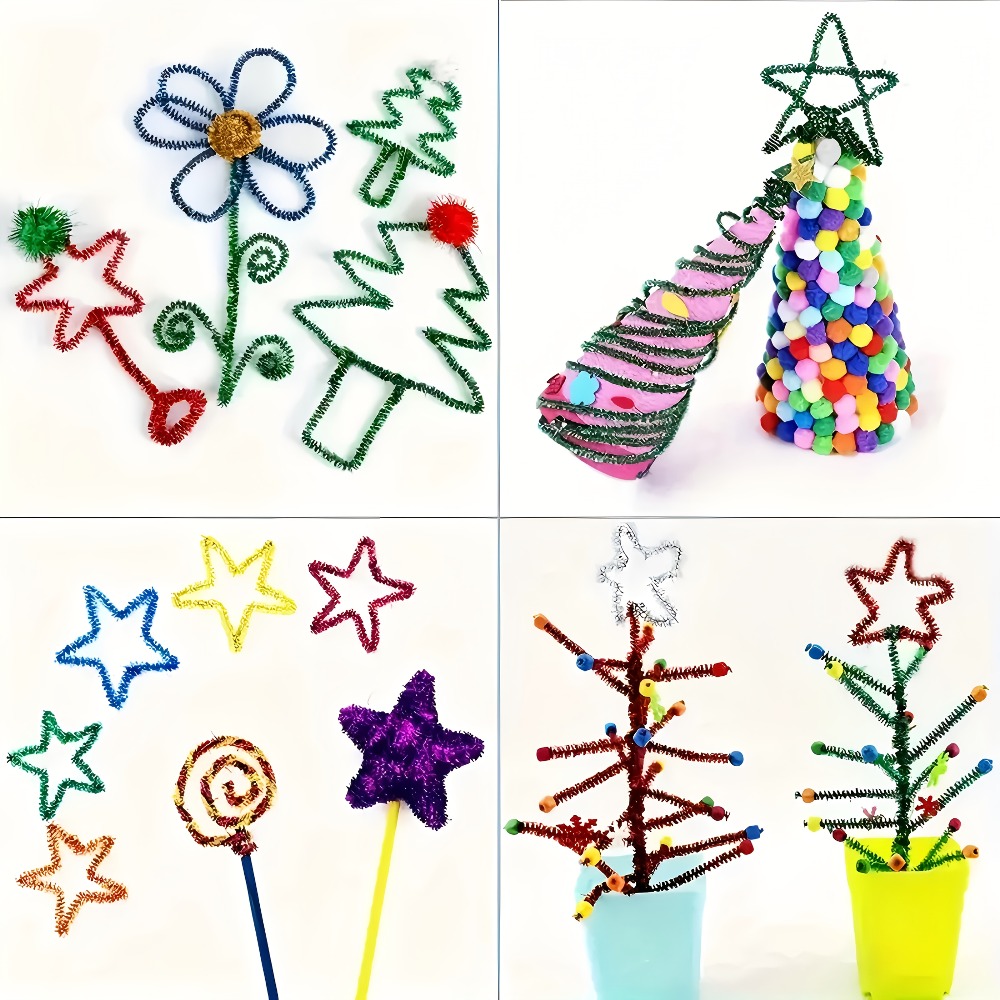 100Pcs 30cm Sparkling Plush Pi - Art Craft House Making recension och pris