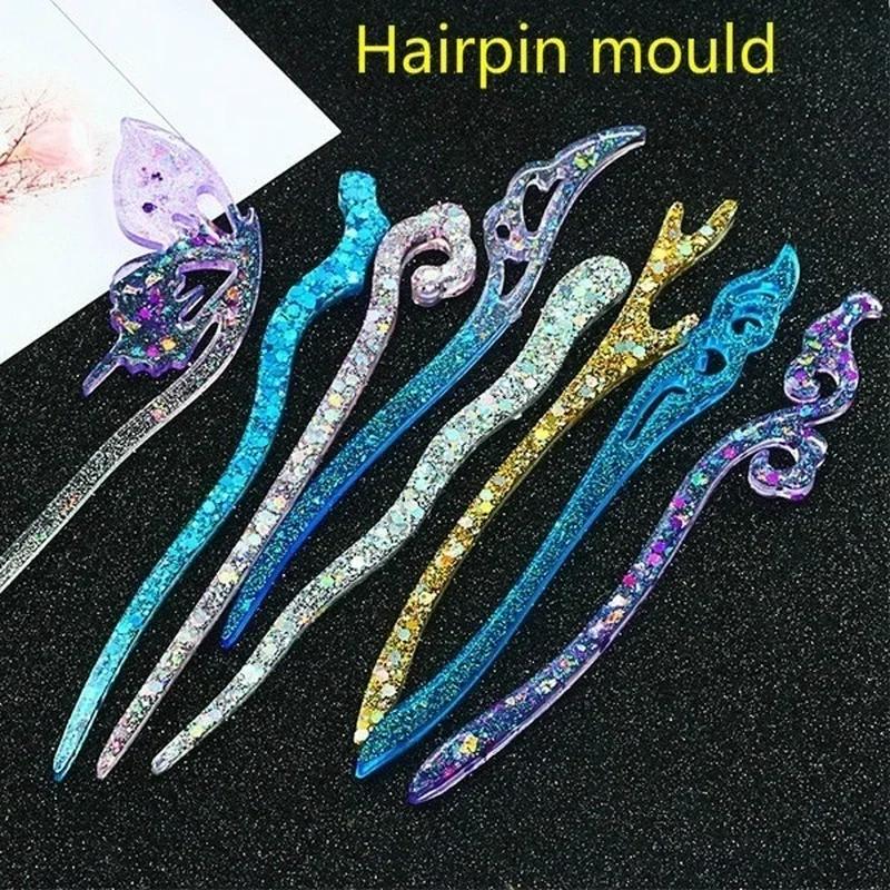 New Transparent Hairpin Silico - Resin Casting Mold recension och pris
