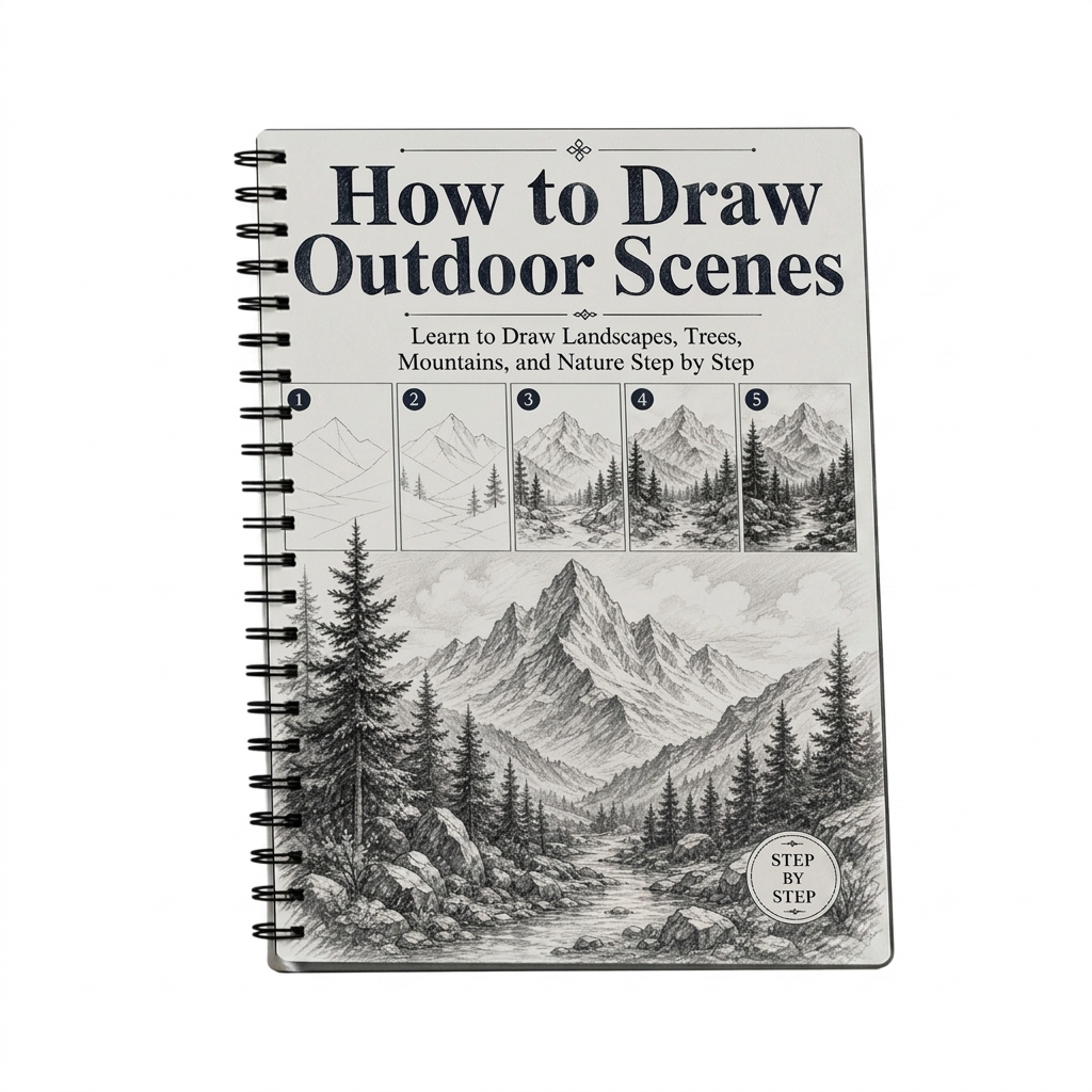 Landscape Sketch Practice Set  - Art Craft Class recension och pris