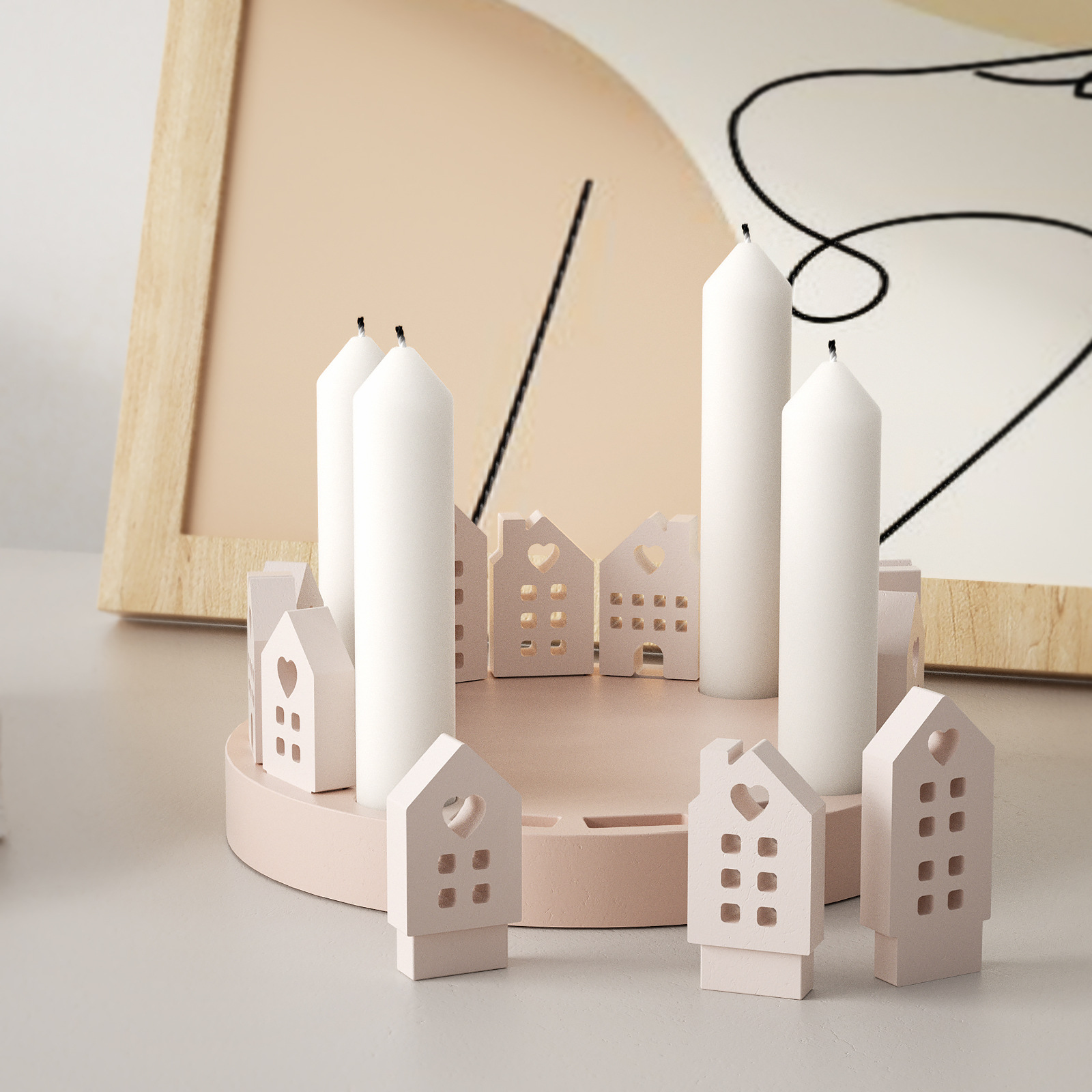 Hollow House Rabbit Candle Hol - Art Craft House Making recension och pris