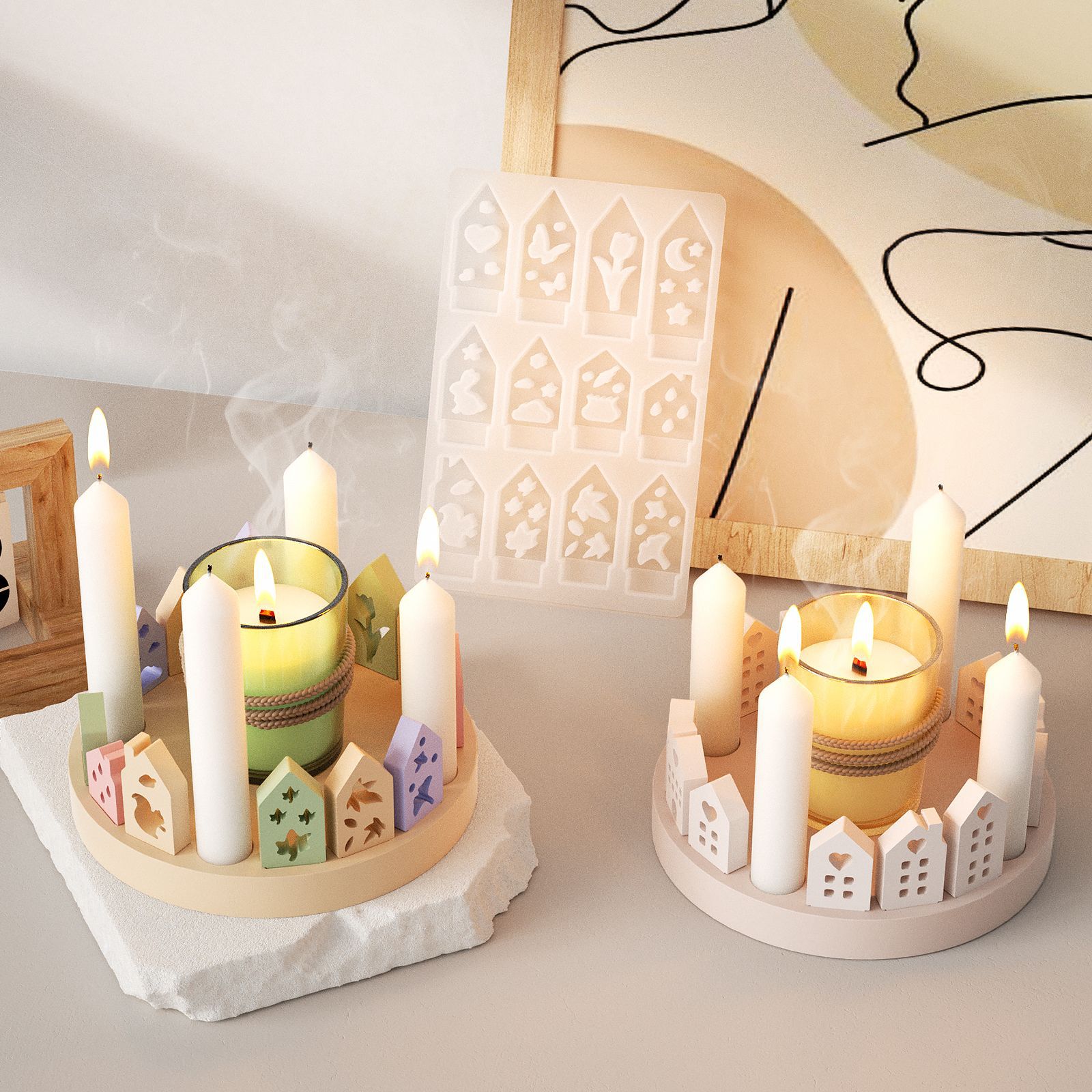 Hollow House Rabbit Candle Hol - Art Craft House Making recension och pris