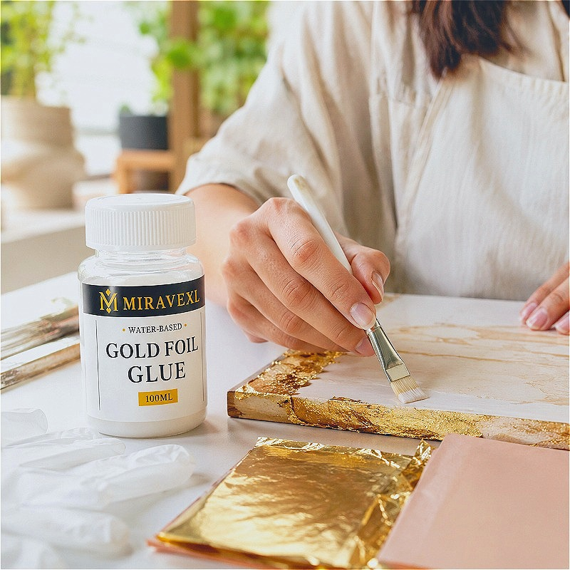 50/100ml Water Based Gold Foil - Art Craft House Making recension och pris