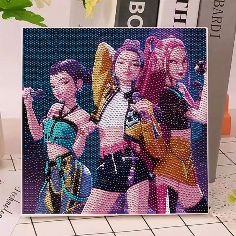 Anime Hunters Gilrs Lumi Mila  - Art Craft Painting recension och pris