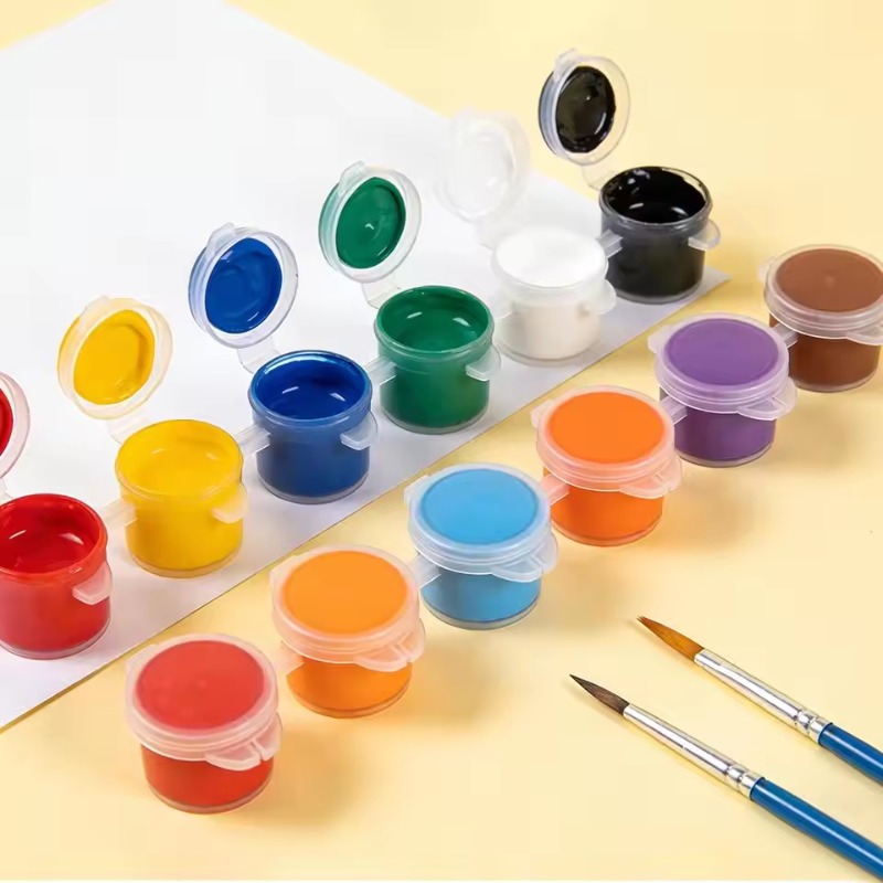 3/5ml Empty Paint Pots with Li - Art And Craft With Paint recension och pris