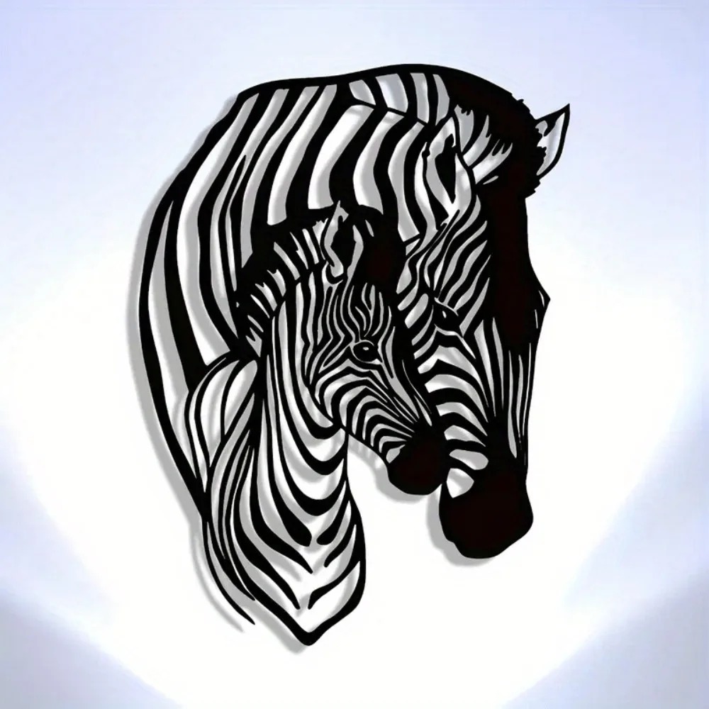 Brand Zebra Family Metal Wall  - Art Craft Zebra recension och pris