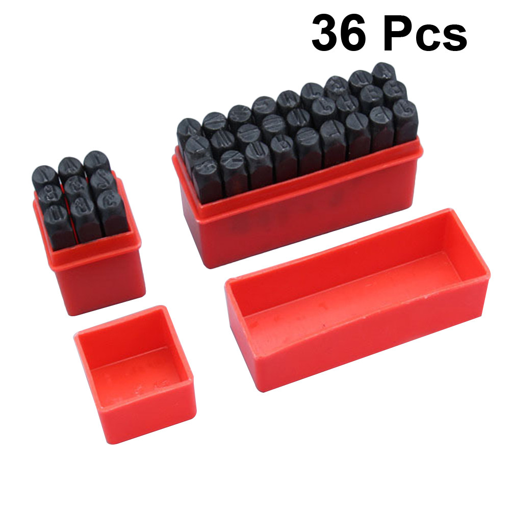 36Pcs Letters Numbers Steel St - Art Craft Logo recension och pris