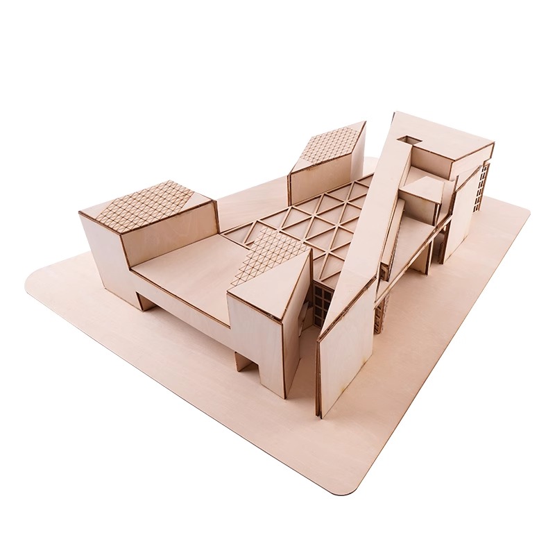 1:100 1:200 Scale DIY Miniatur - Art Craft Museum recension och pris