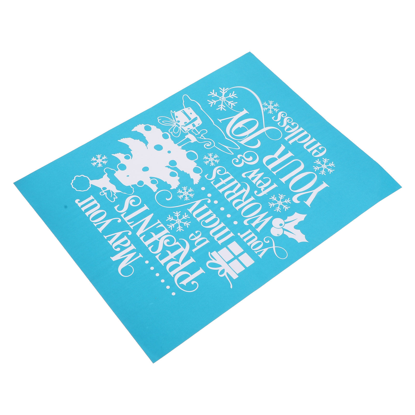 Christmas Self Adhesive Stenci - Art And Craft With Paint recension och pris