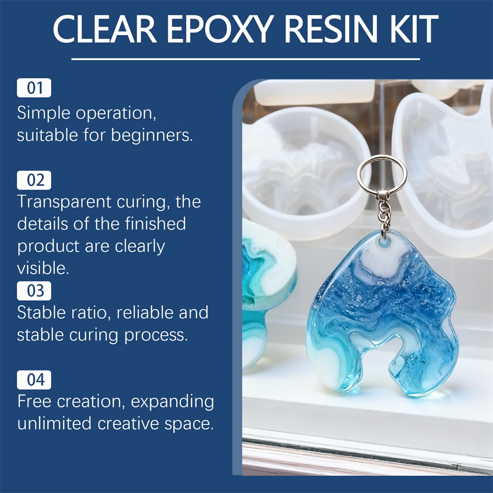 DIY Crystals Clear Epoxys Resi - Resin Casting Mold recension och pris