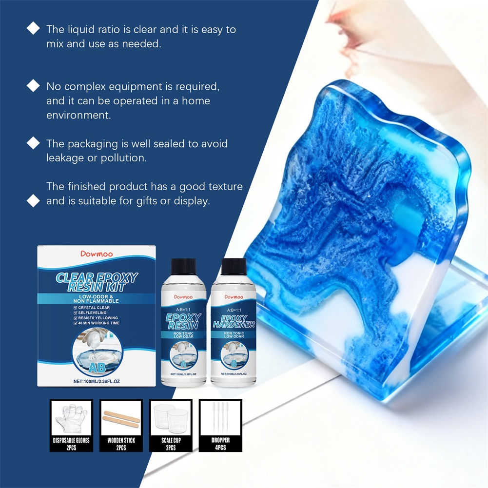 DIY Crystals Clear Epoxys Resi - Resin Casting Mold recension och pris