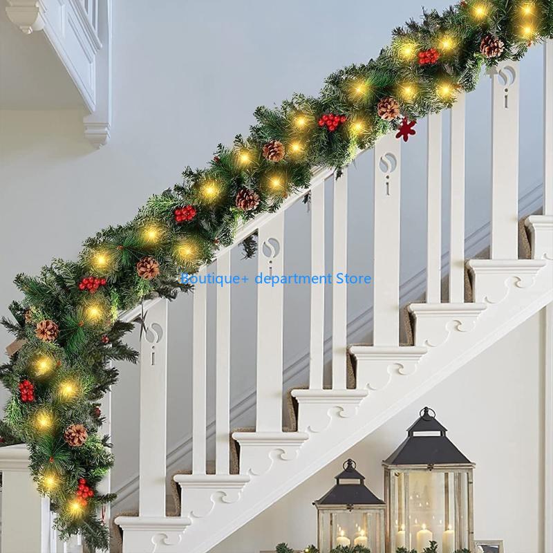E1PD Christmas Wreath Front Do - Art Craft Door recension och pris