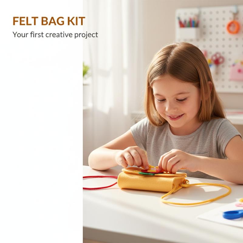 Children Felt Bag Making Kit D - Art Craft For Kindergarten recension och pris
