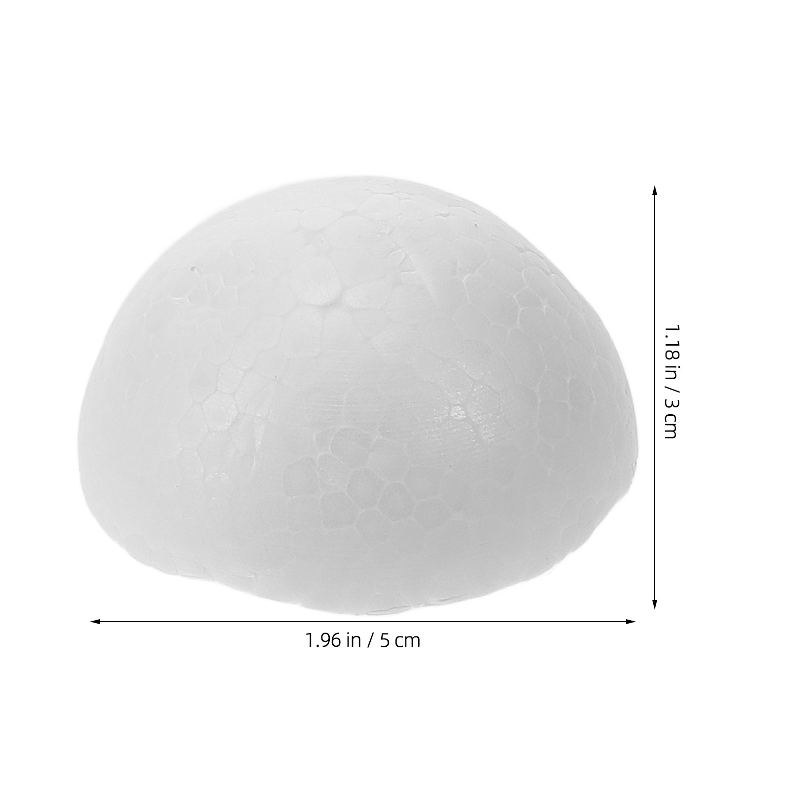 10Pieces 5Cm White Polystyrene - Art Craft For Kids recension och pris