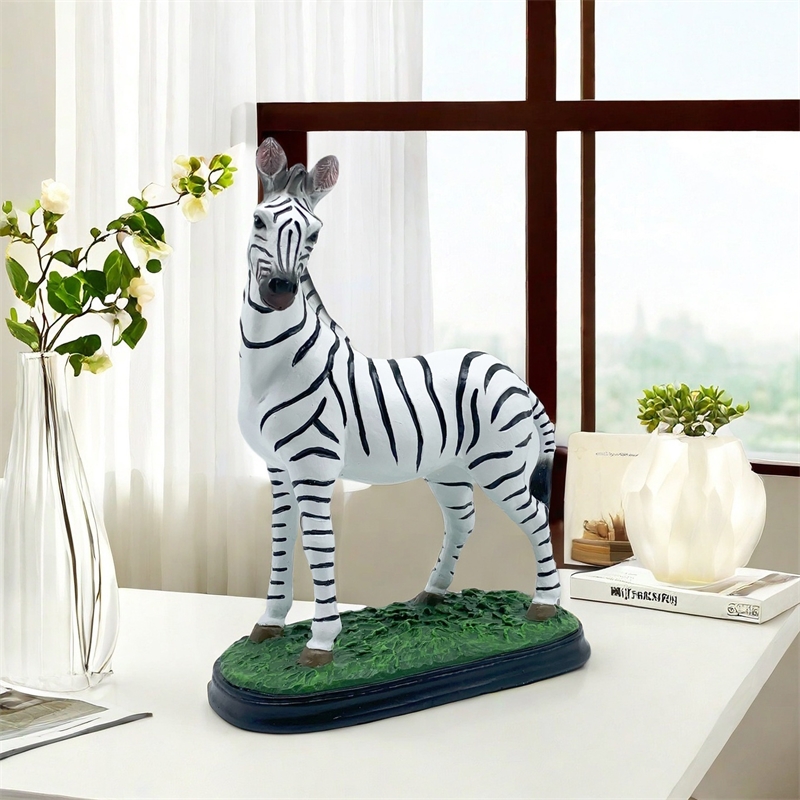Artistic Zebra Sculpture Handm - Art Craft Zebra recension och pris